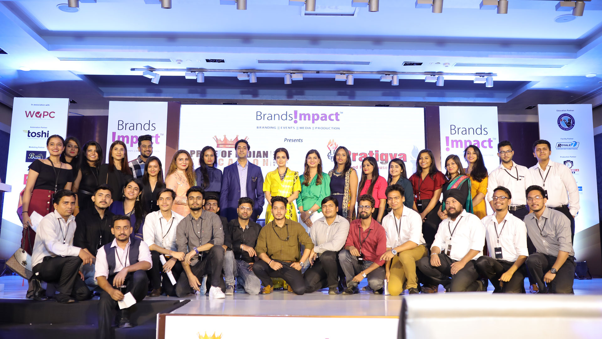 Brands Impact, Pride of Indian Education Awards, PIE, Award, Opening, D�a mirza, Amol Monga, Ankita Singh Education Awards 2026
